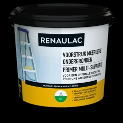 Brico Primers-Renaulac Voorstrijk Meerdere Ondergronden Wit 5L