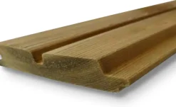 Brico Balkonschermen-Rhombus Rabat Gevelplank Geimpregneerd Hout 28X145X2000Mm