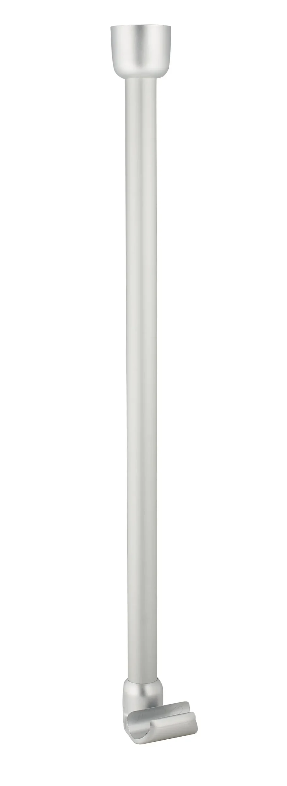 Ridder Douchegordijnstangsteun 55Cm Mat Zilver|Brico New