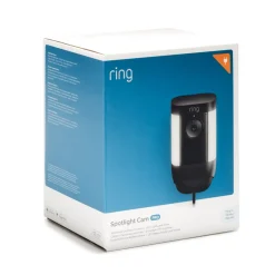 Brico Beveiligingscamera-Ring Beveiligingscamera Spotlight Cam Pro - Plug-In - 1080P Hd-Video - Zwart