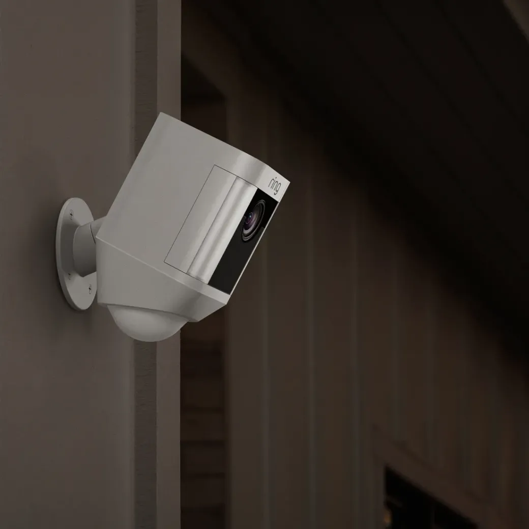 Brico Beveiligingscamera-Ring Camera Spotlight Cam Battery Wit 110Db Sirene