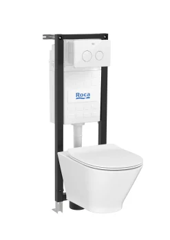 Roca Inbouwreservoir Set Heracles | Soft-Close Toiletzitting | Randloos Toiletpot|Brico Clearance