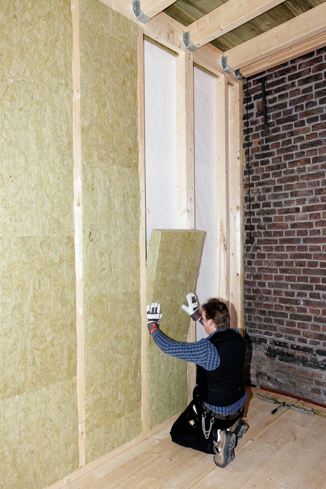 Rockwool Isolatieplaat Plus - Steenwol - Rd-Waarde 2,85M² K/W - 100Mm - 100X60Cm - 3,6M² - 6 Stuks|Brico Outlet