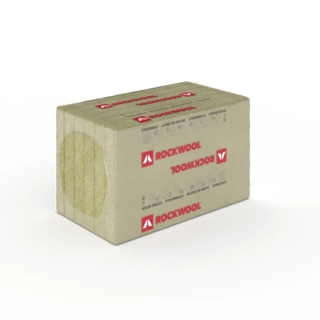 Rockwool Isolatieplaat Plus - Steenwol - Rd-Waarde 2,85M² K/W - 100Mm - 100X60Cm - 3,6M² - 6 Stuks|Brico Outlet