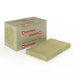 Rockwool Isolatieplaat Plus - Steenwol - Rd-Waarde 2,85M² K/W - 100Mm - 100X60Cm - 3,6M² - 6 Stuks|Brico Outlet
