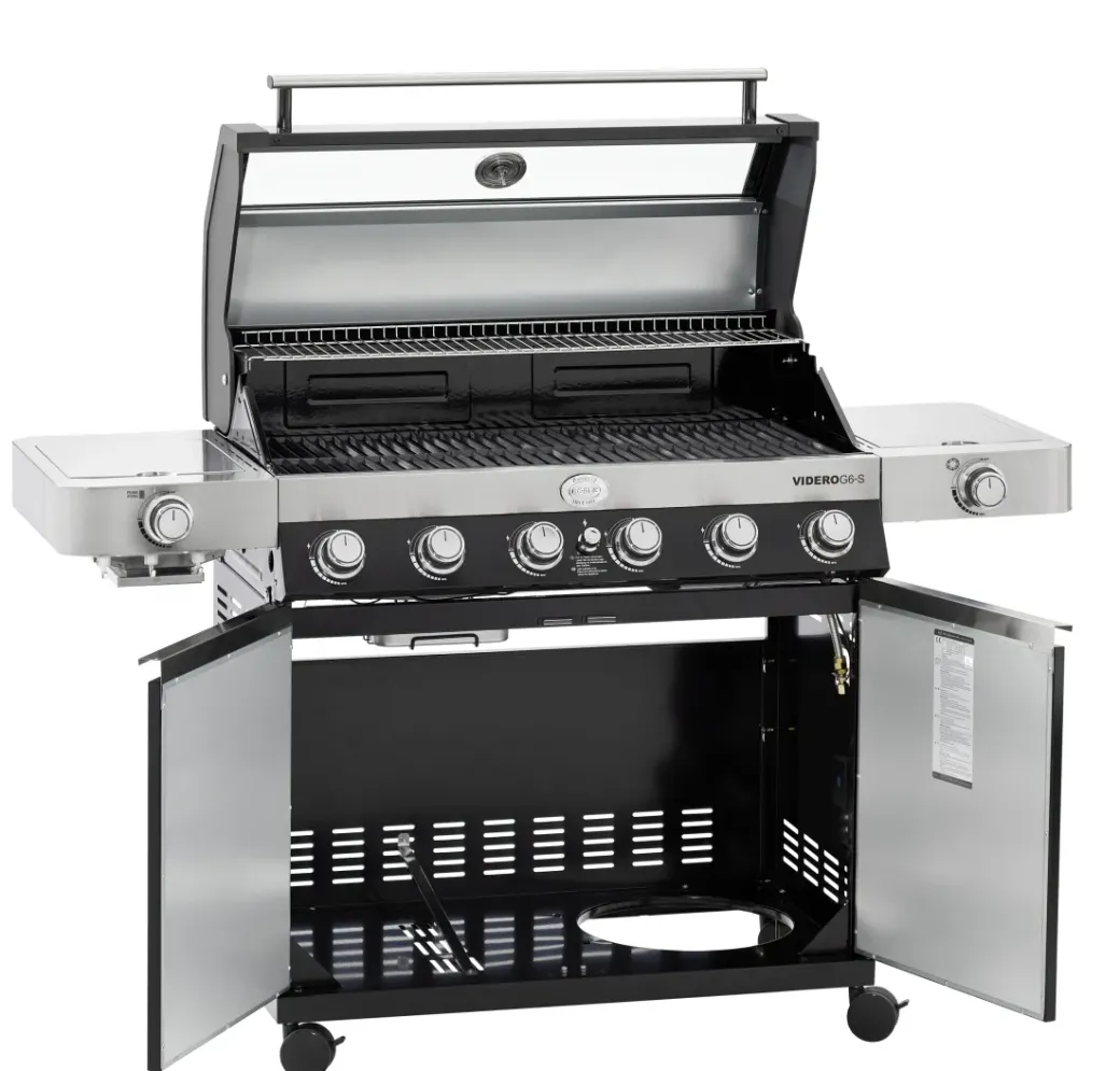 Brico Gasbarbecue-Rosle Gasbarbecue Videro G6-S Vario 30Mbar 110,5X65,5X65,5Cm