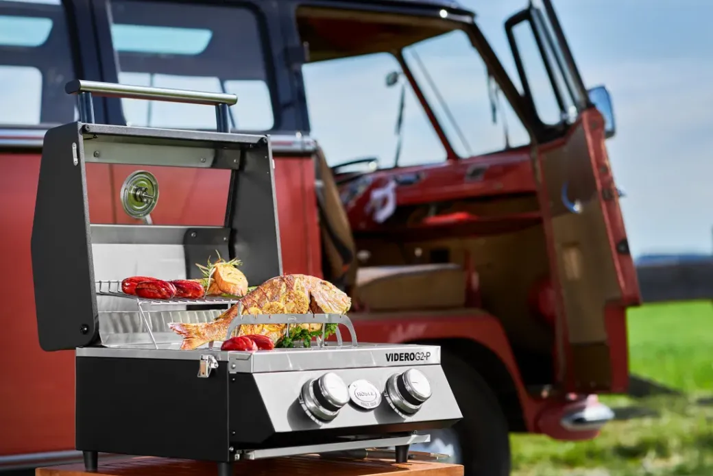 Brico Gasbarbecue-Rosle Gasbarbecue Videro G2-P 45X45X34,7Cm