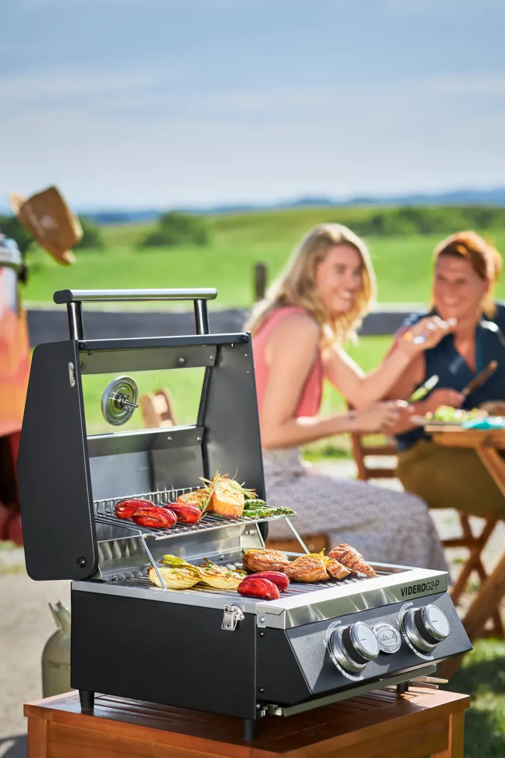 Brico Gasbarbecue-Rosle Gasbarbecue Videro G2-P 45X45X34,7Cm