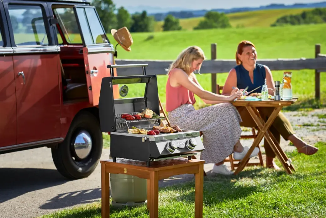 Brico Gasbarbecue-Rosle Gasbarbecue Videro G2-P 45X45X34,7Cm