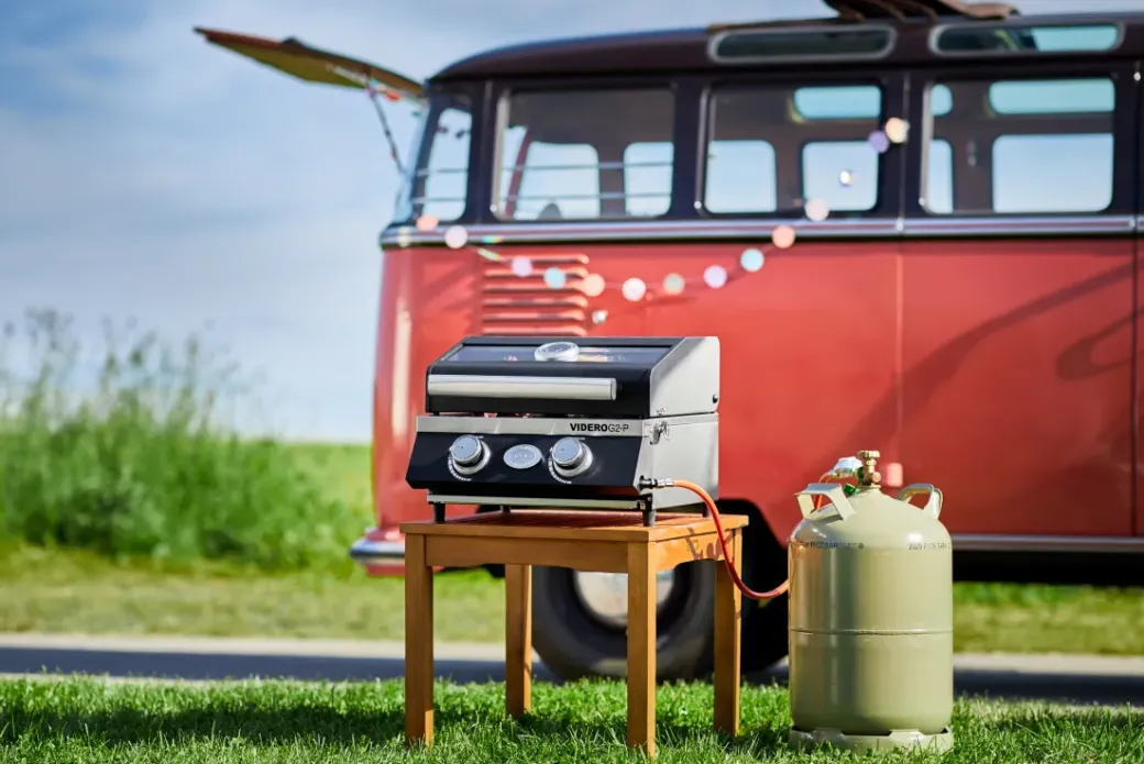 Brico Gasbarbecue-Rosle Gasbarbecue Videro G2-P 45X45X34,7Cm