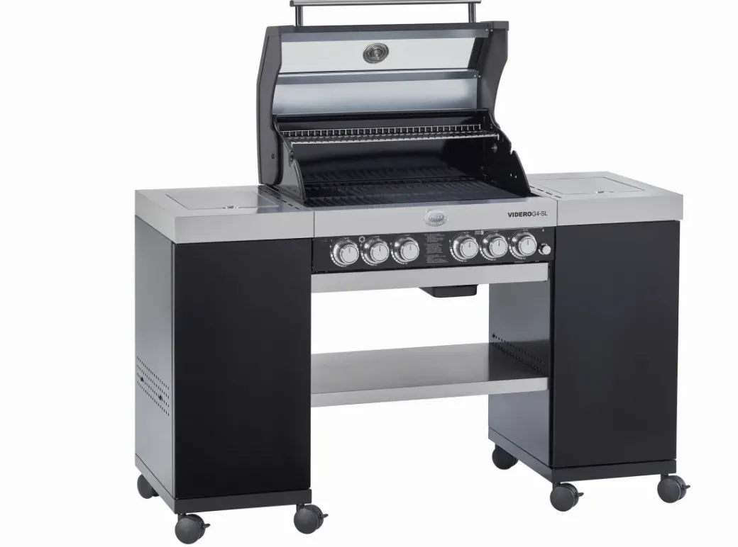 Brico Gasbarbecue-Rosle Gasbarbecue Videro G4-Sl 30Mbar 154X60X118Cm