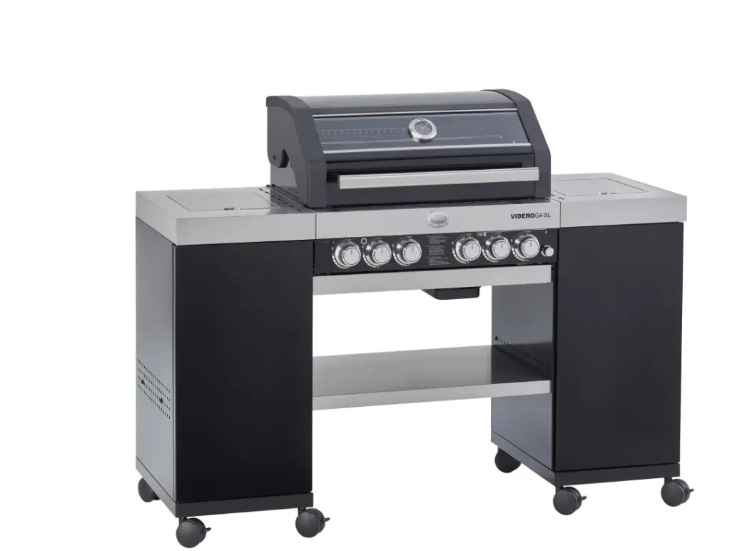 Brico Gasbarbecue-Rosle Gasbarbecue Videro G4-Sl 30Mbar 154X60X118Cm