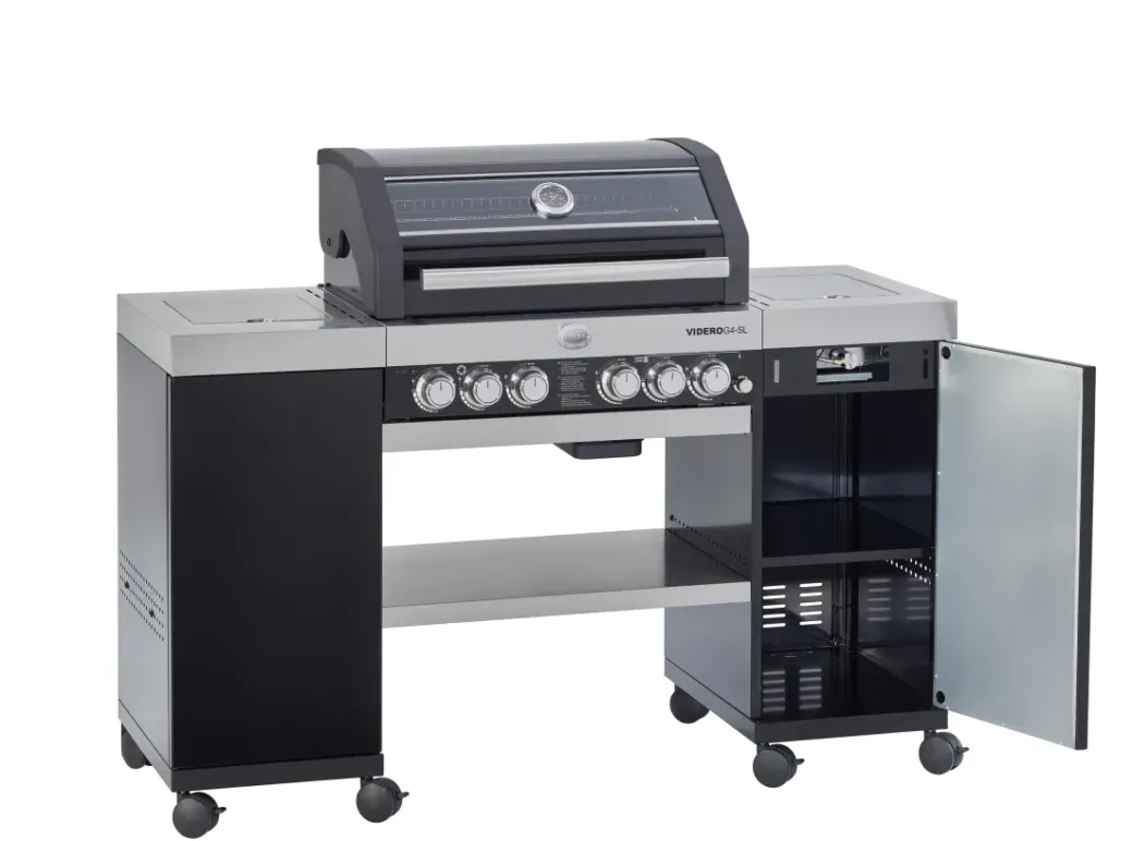 Brico Gasbarbecue-Rosle Gasbarbecue Videro G4-Sl 30Mbar 154X60X118Cm