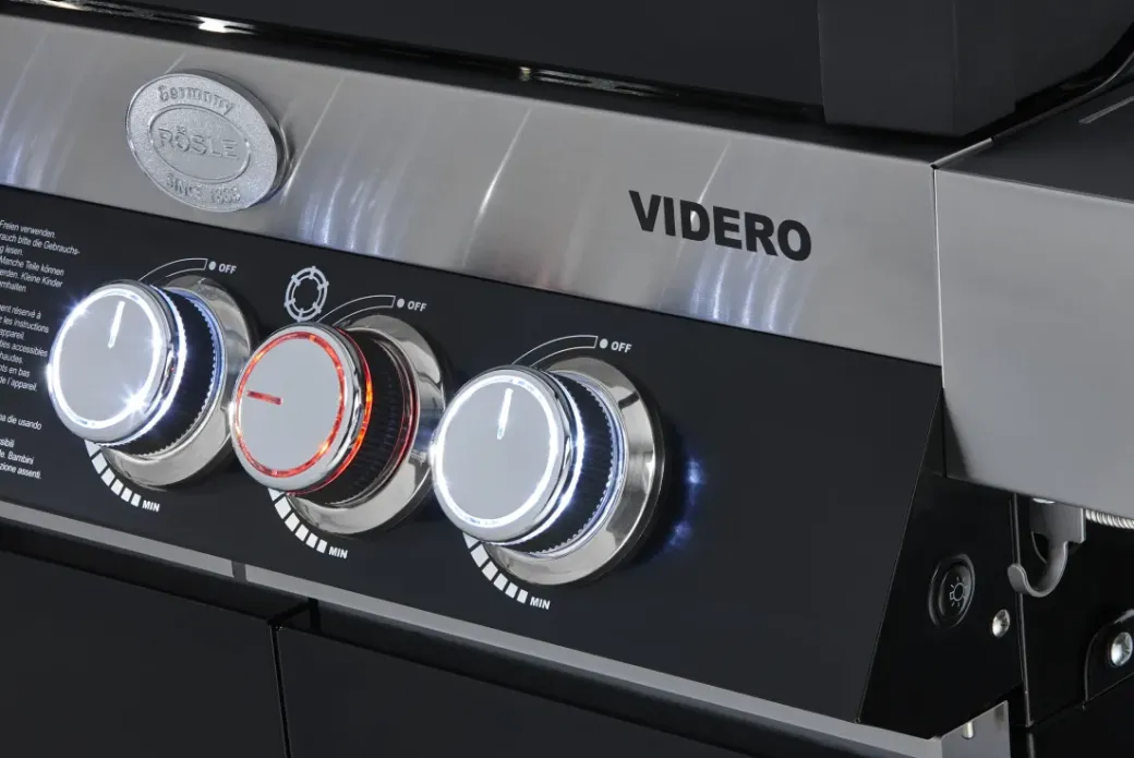 Brico Gasbarbecue-Rosle Gasbarbecue Videro G4-Sl 30Mbar 154X60X118Cm