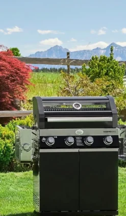 Brico Gasbarbecue-Rosle Gasbarbecue Videro G4-S Vario 30Mbar 81,5X65,5X65,5Cm