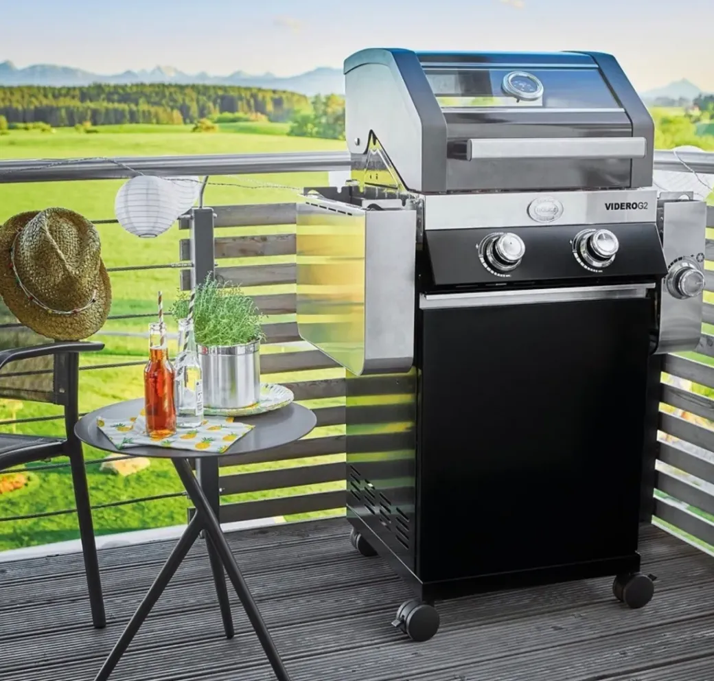 Brico Gasbarbecue-Rosle Gasbarbecue Videro G2-S Vario 30Mbar 83,5X57,5X65,5Cm