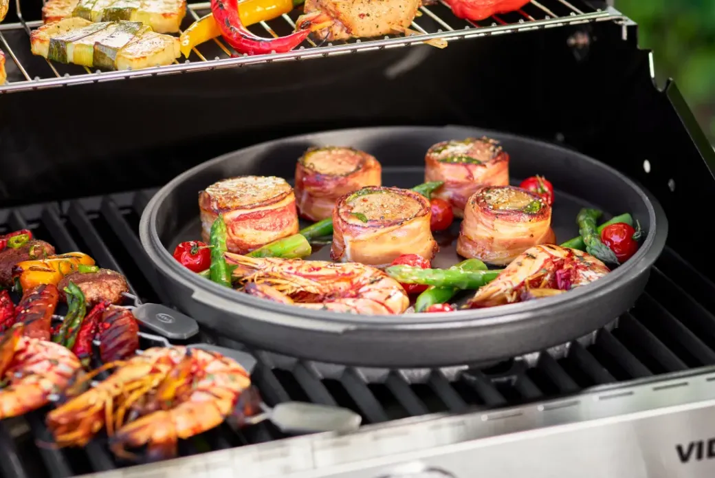 Brico Gasbarbecue-Rosle Gasbarbecue Videro G2-S Vario 30Mbar 83,5X57,5X65,5Cm