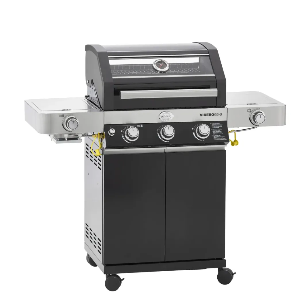 Brico Gasbarbecue-Rosle Gasbarbecue Videro G3-S Vario 30Mbar 70,5X65,5X65,5Cm