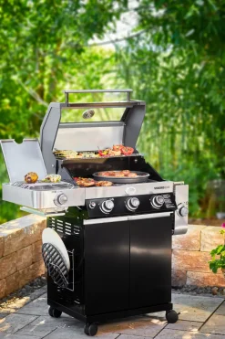 Brico Gasbarbecue-Rosle Gasbarbecue Videro G3-S Vario 30Mbar 70,5X65,5X65,5Cm