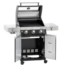 Brico Gasbarbecue-Rosle Gasbarbecue Videro G3-S Vario 30Mbar 70,5X65,5X65,5Cm