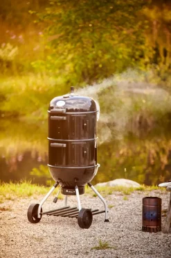 Brico Houtskool Barbecue-Rosle Houtskoolbarbecue Smoker F50-S No.1 69X38X136Cm