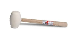 Rubi Rubberhamer Rond, Wit 250G|Brico Discount
