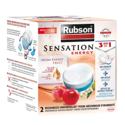 Rubson Navulling Vochtopnemer Fruit Sensation 2X300G|Brico Sale