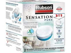 Rubson Navulling Vochtopnemer Sensatie Puur 2X300Gr|Brico Clearance