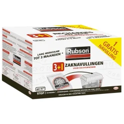 Rubson Navulling Vochtopnemer 1Kg 3+1|Brico Outlet