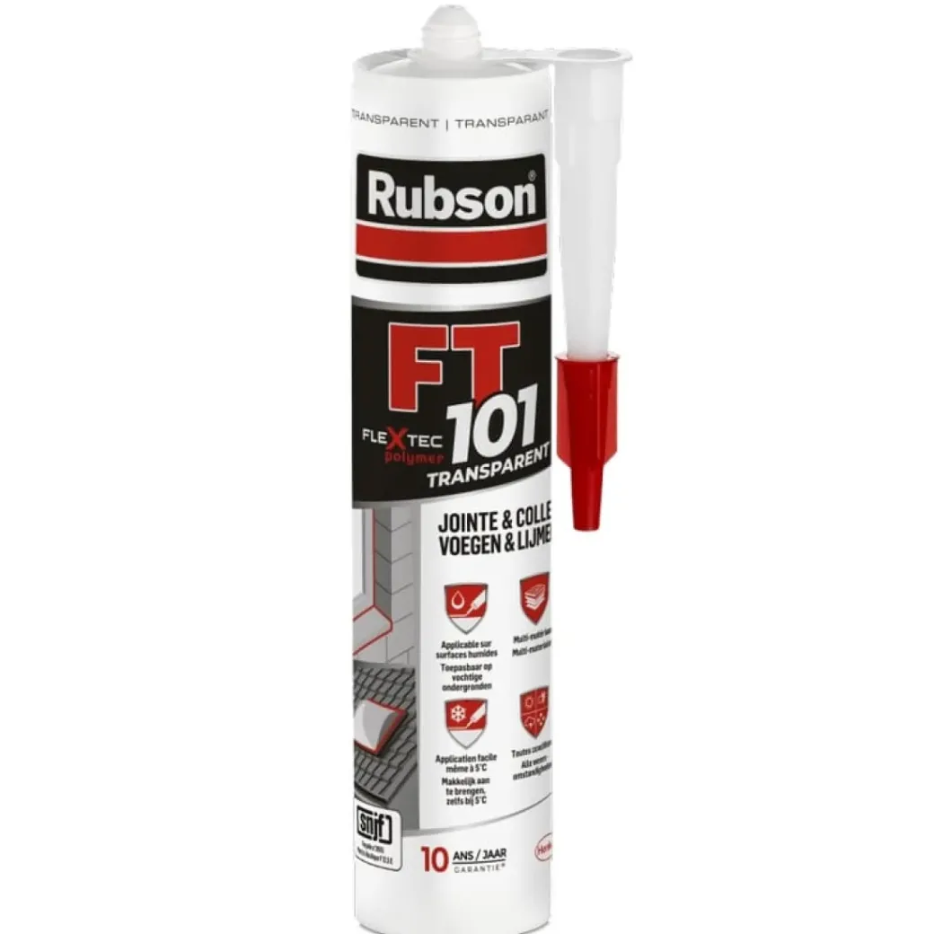 Brico Voegkitten-Rubson Voegkit Ft101 Transparant 280Ml