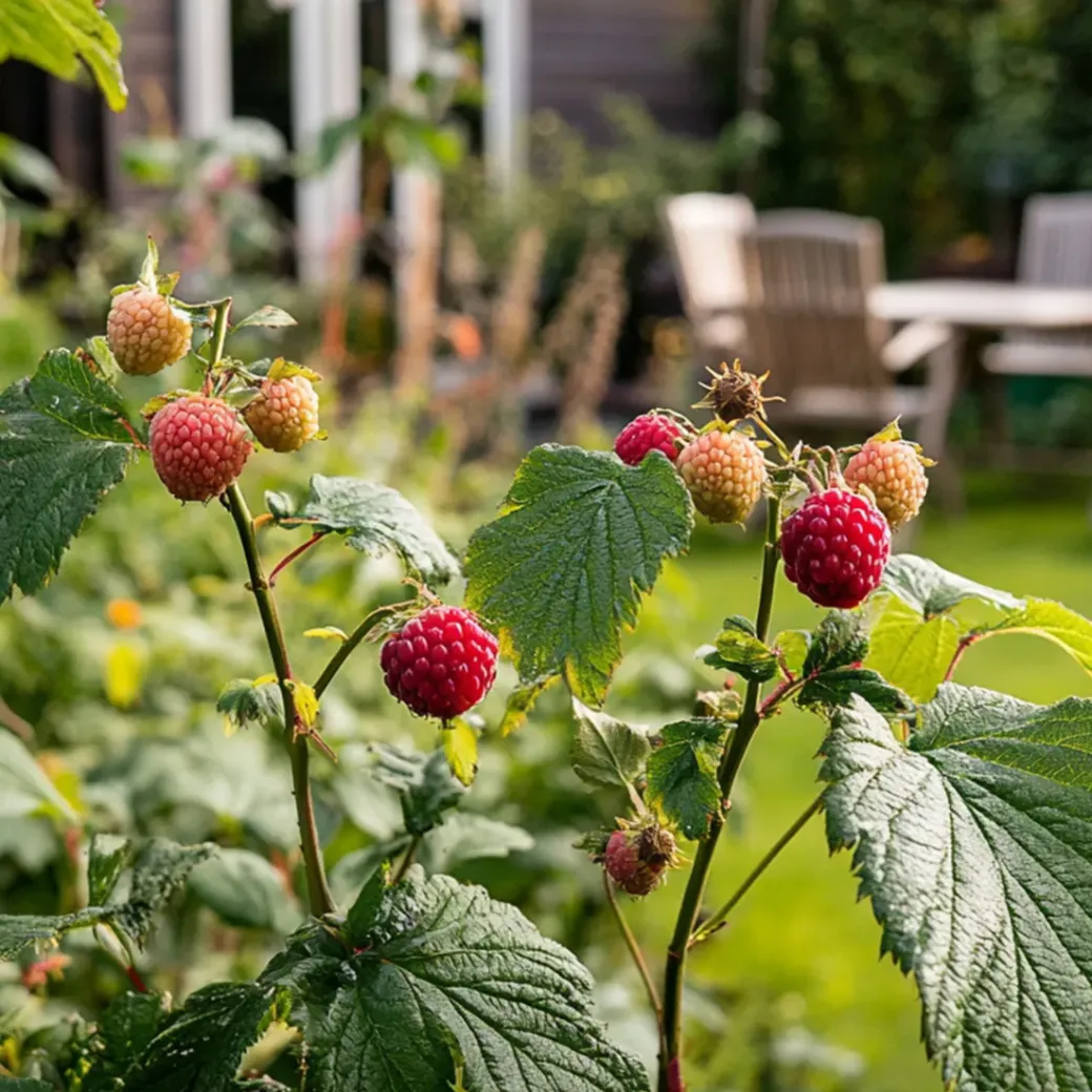 Brico Planten-Rubus 'Tayberry' - Set Van 3 - Tuinplant - Braamboos - Pot 9Cm - Hoogte 25-40Cm