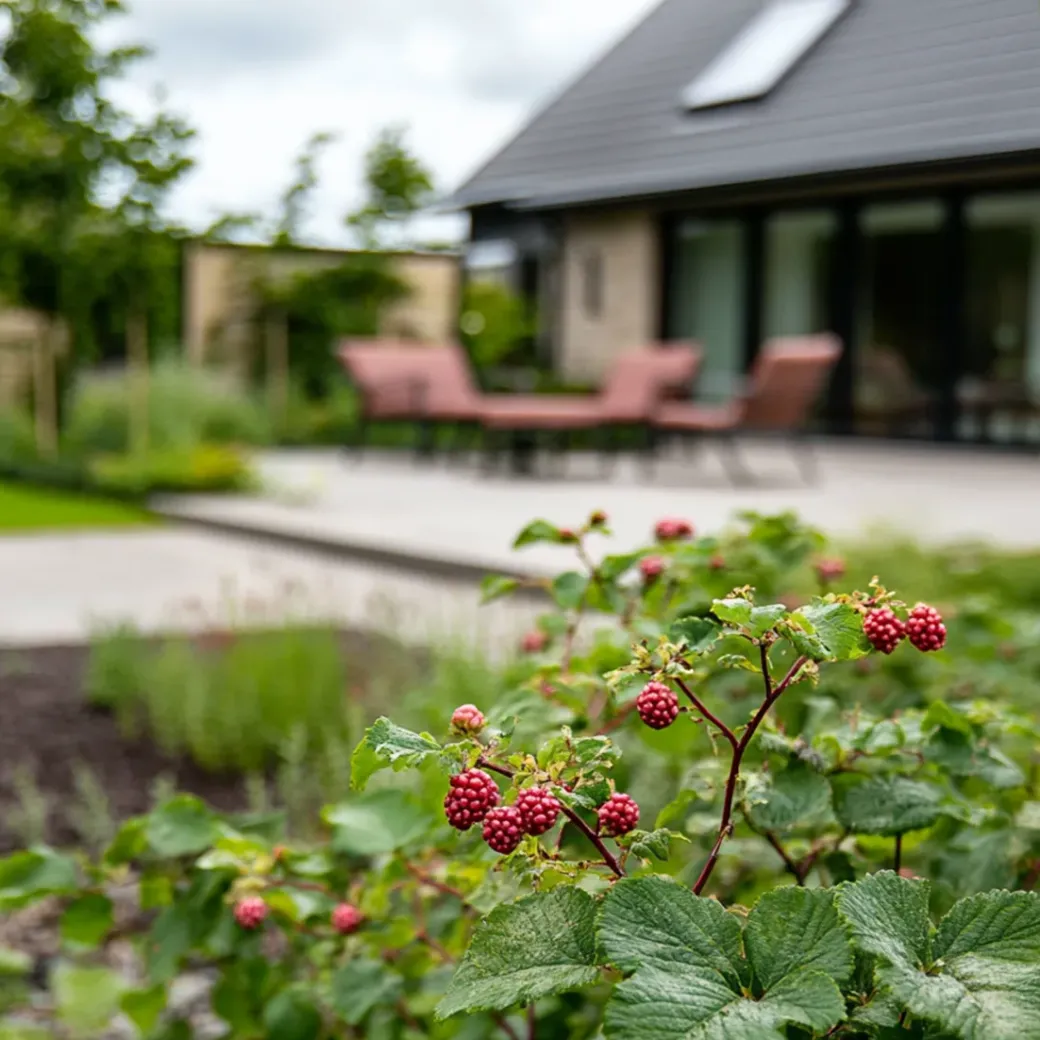 Brico Planten-Rubus 'Tayberry' - Set Van 3 - Tuinplant - Braamboos - Pot 9Cm - Hoogte 25-40Cm