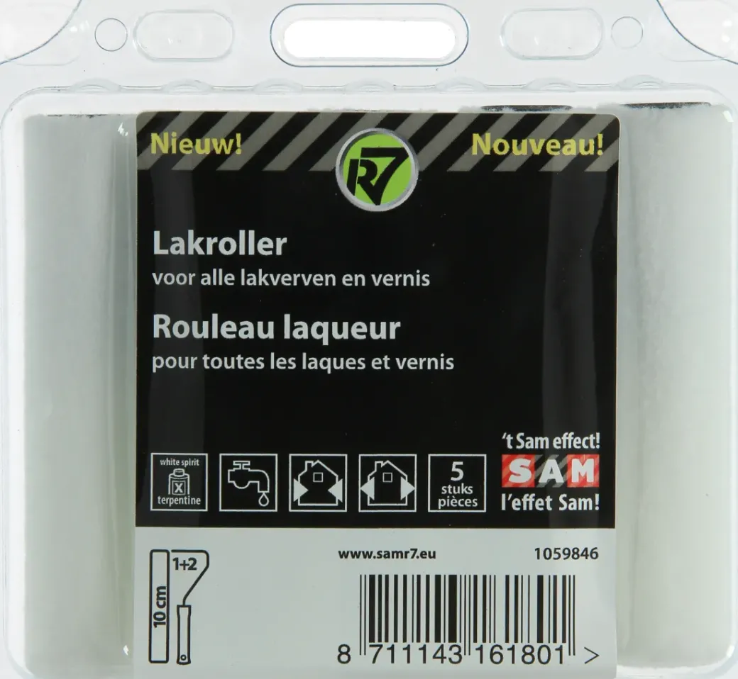 Brico Verfrollers-Sam R7 Lakrol 5X10Cm