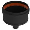 Brico Kachelbuizen<Saninstal Stop O80Mm Geemailleerd Staal