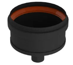 Brico Kachelbuizen<Saninstal Stop O80Mm Geemailleerd Staal