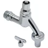 Sanivesk Tapkraan Met Sleutelbediening En 2 Sleutels Chroom (Buitendraad X Buitendraad ) 1/2" X 3/4"|Brico Clearance