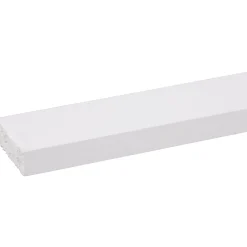 Schaaflat Grenen Gegrond Wit 16X45Mm 270Cm|Brico Best