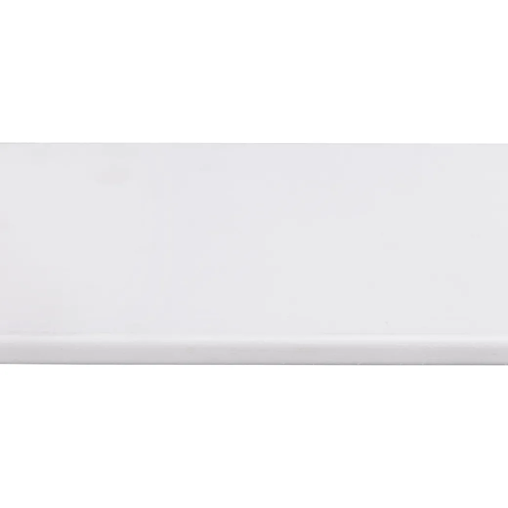Schaaflat Hardhout Gegrond Wit 9X117Mm 210Cm|Brico Best