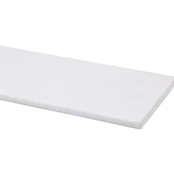 Schaaflat Hardhout Gegrond Wit 9X117Mm 210Cm|Brico Best
