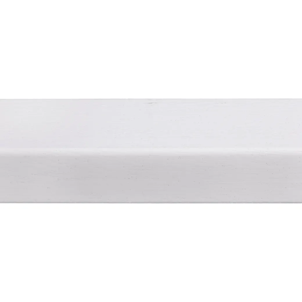 Schaaflat Hardhout Gegrond Wit 27X44Mm 210Cm|Brico Sale