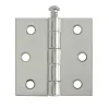 Brico Hoek- & Ankerwerk-Scharnier Met Stalen Pen 63X63Mm Gegalvaniseerd 2 Stuks