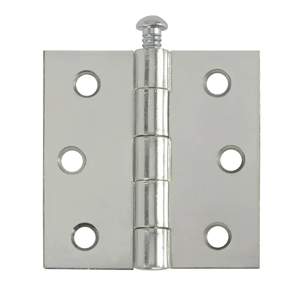 Brico Hoek- & Ankerwerk-Scharnier Met Stalen Pen 63X63Mm Gegalvaniseerd 2 Stuks