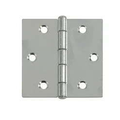 Brico Hoek- & Ankerwerk-Scharnier Vaasknop 76X76Mm Vermessingd