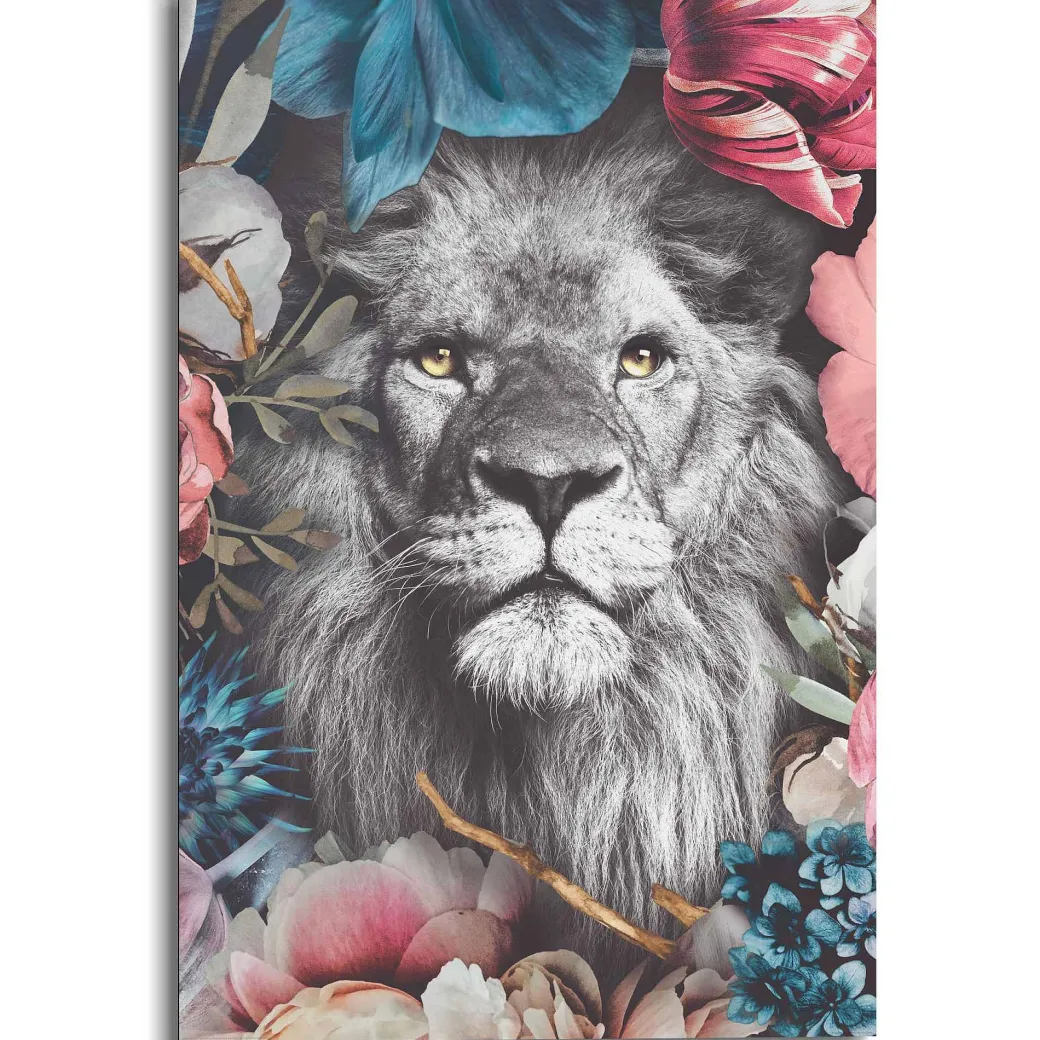 Schilderij Leeuw Bont 60X90Cm|Brico Outlet