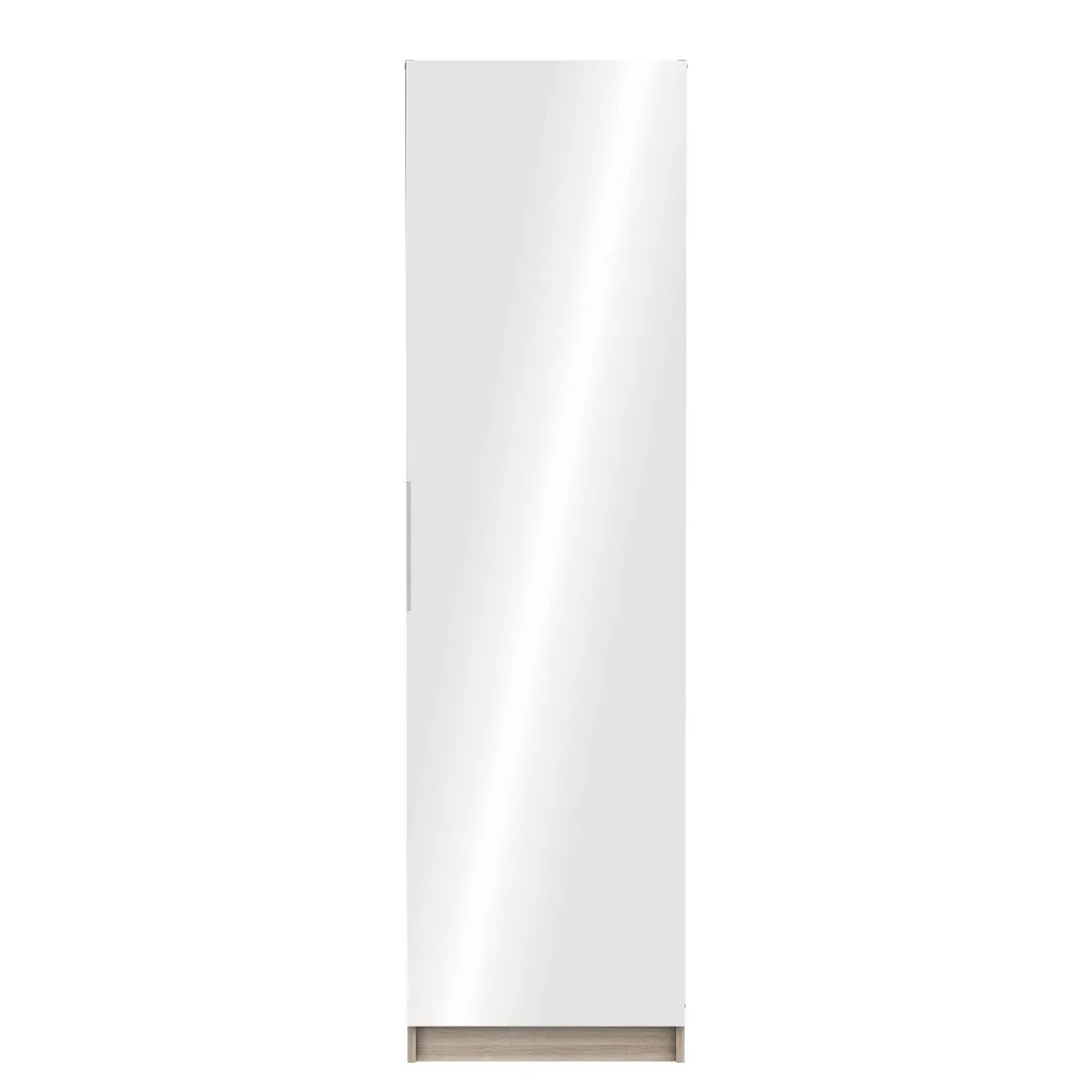 Schoenenkast Met Spiegeldeur Wit 173X50Cm|Brico Clearance