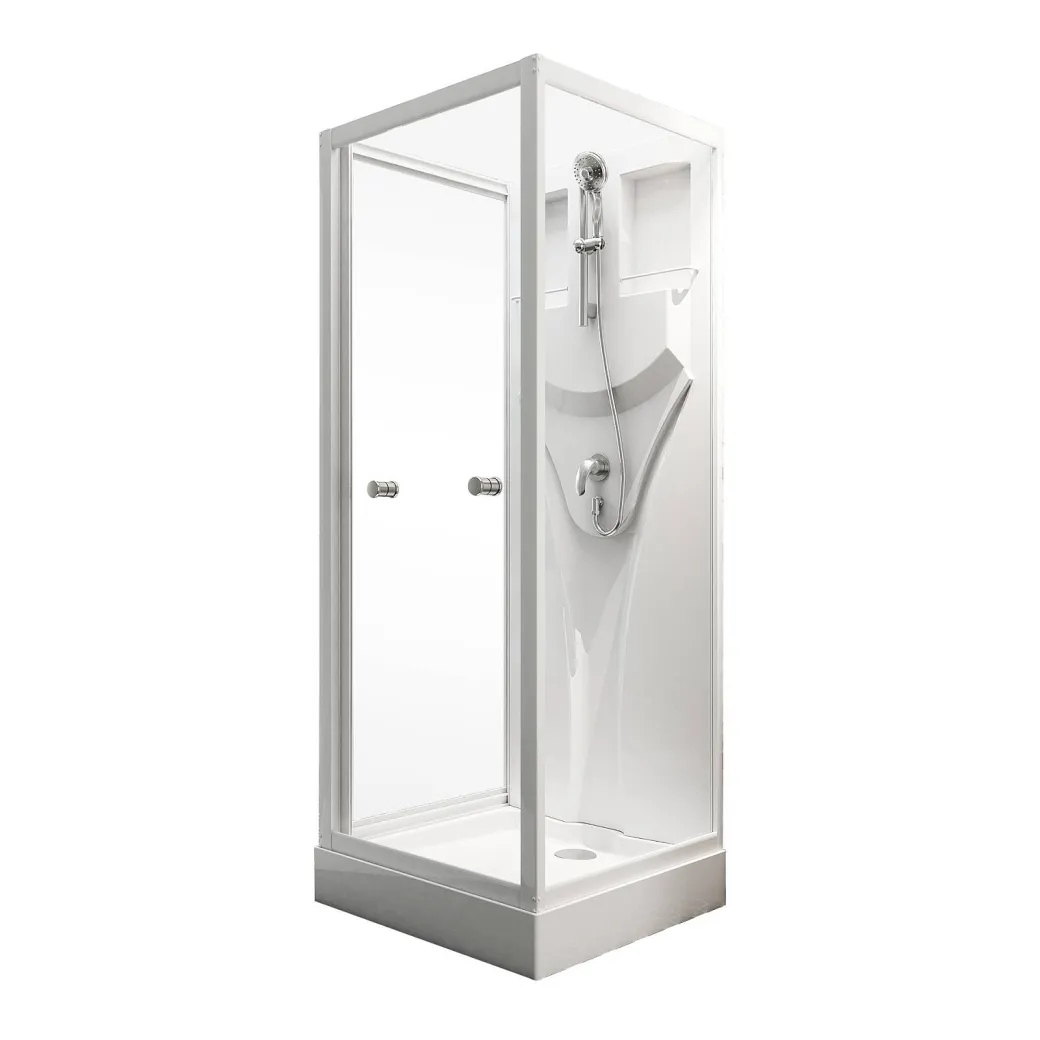 Schulte Complete Cabine - 80X80X190 - Wit -Helder - Juist|Brico Hot