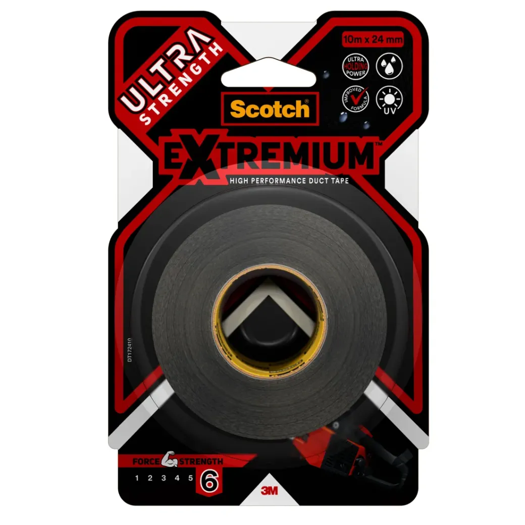 Brico Dubbelzijdige Tape-Scotch™ Extremium Ultra Krachtige Duct Tape Water- En Uv-Bestendig 10Mx48Mm
