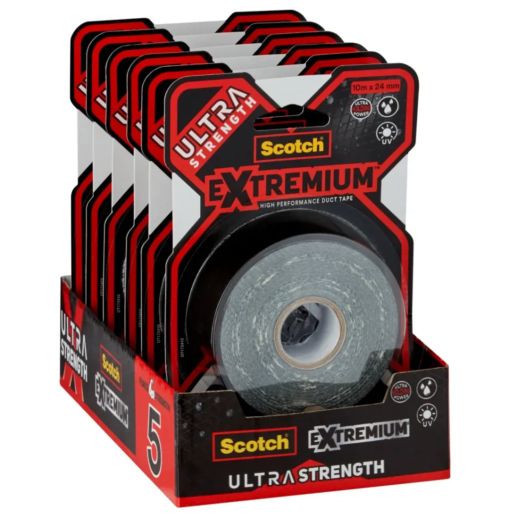 Brico Dubbelzijdige Tape-Scotch™ Extremium Ultra Krachtige Duct Tape Water- En Uv-Bestendig 10Mx48Mm