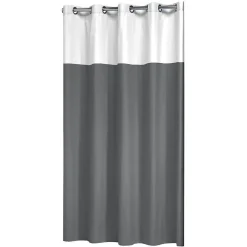 Sealskin Douchegordijn Double Polyester/Katoen 180X200Cm Grijs|Brico Clearance