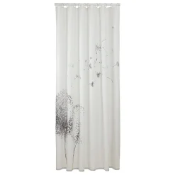 Sealskin Douchegordijn Flow 180X200Cm Polyester Zwart/ Wit|Brico Sale